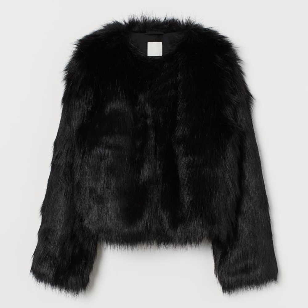 Short Faux Fur Jacket
